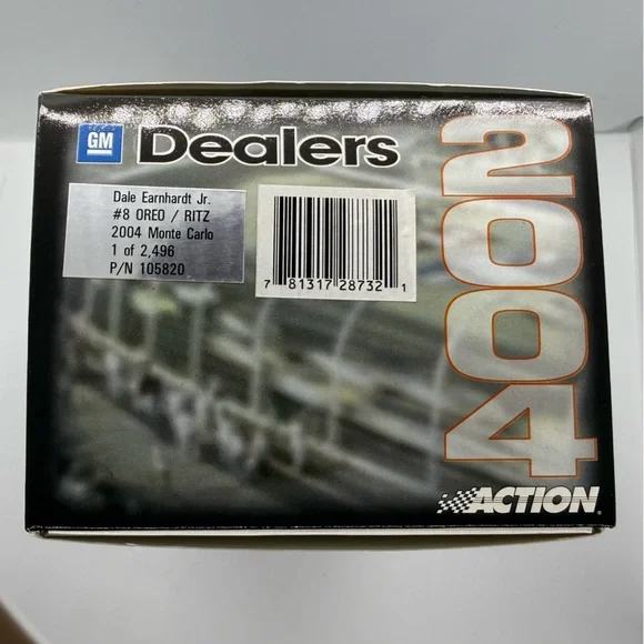 2004 Dale Earnhardt Jr #8 Oreo/Ritz NASCAR 1:24 Scale Stock Car - Picture 2 of 16